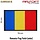 Romania Flag Patch (color)