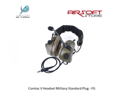 Z-Tactical Comtac II Headset Military Standard Plug - FG