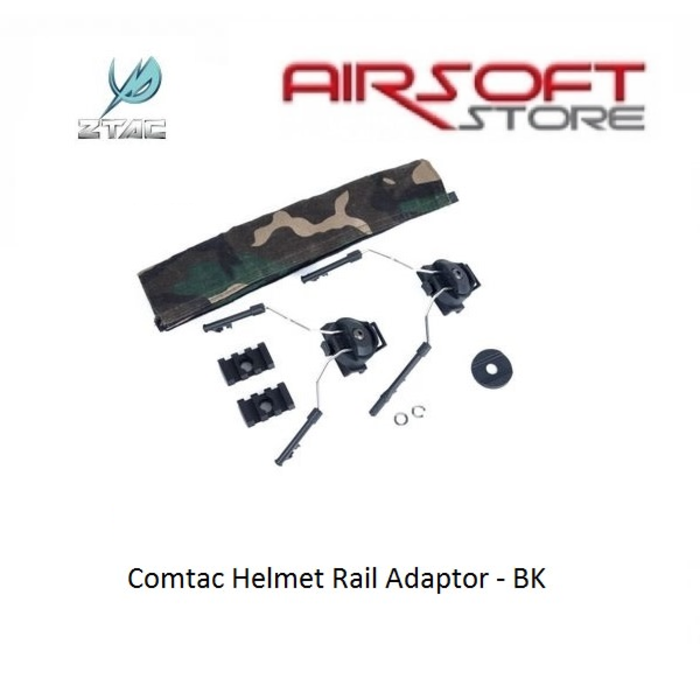 Z-Tactical Comtac Helmet Rail Adapter Set - BK