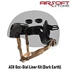 FMA ACH Occ-Dial Liner Kit (Dark Earth)
