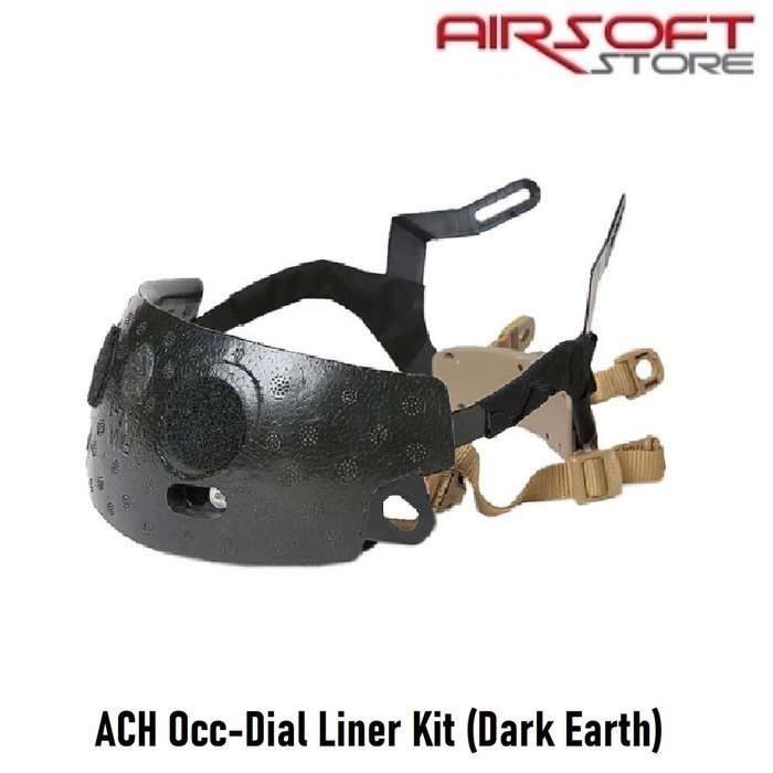 FMA ACH Occ-Dial Liner Kit (Dark Earth)