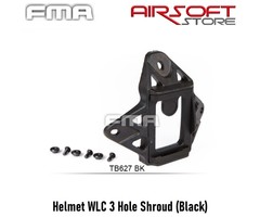 FMA Helmet WLC 3 Hole Shroud (Black)