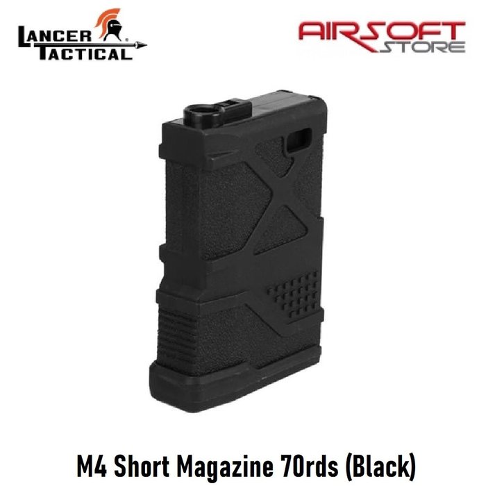 Lancer Tactical M4 Short Magazine 70rds (Black)