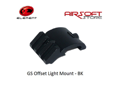 Element GS Offset Light Mount - BK