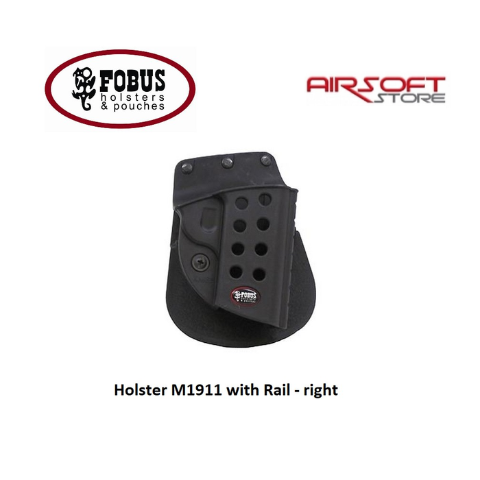 FOBUS Holster M1911 with Rail - right