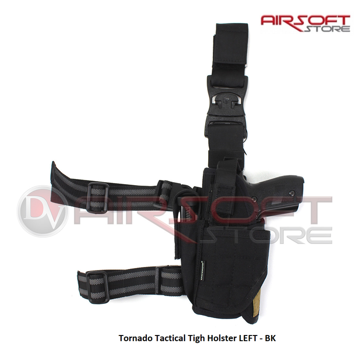 EMERSON Emerson Tornado Tactical Tigh Holster LEFT - BK