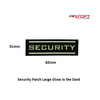 JTG Patch - SECURITY - Large Glow in the Dark