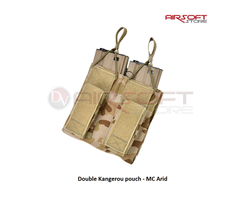 EMERSON Double Open Top Rifle & Pistol Magazine Pouch - MC Arid