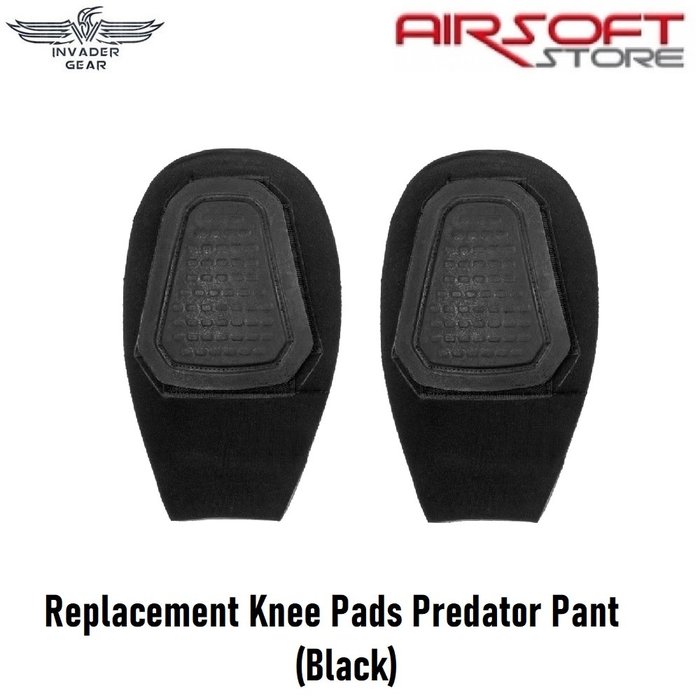 INVADER GEAR Replacement Knee Pads Predator Pant (Black)