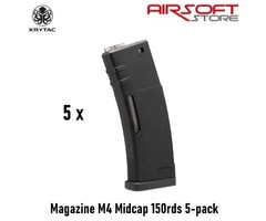 Krytac Magazine M4 Midcap 150rds 5-pack