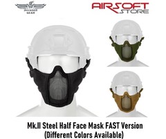 INVADER GEAR Mk.II Steel Half Face Mask for FAST helmet Version