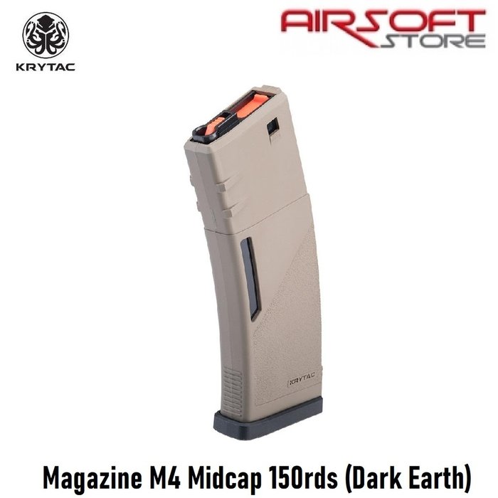 Krytac Magazine M4 Midcap 150rds (Dark Earth)