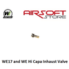 WE (Wei Tech) WE17 and WE Hi Capa Inhaust Valve