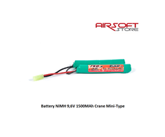 FKB Battery NiMH 9,6V 1500mAh Crane Mini-Type
