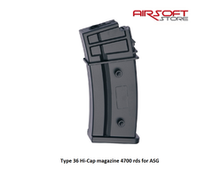 ASG Type 36 Hi-Cap magazine 470 rds for ASG
