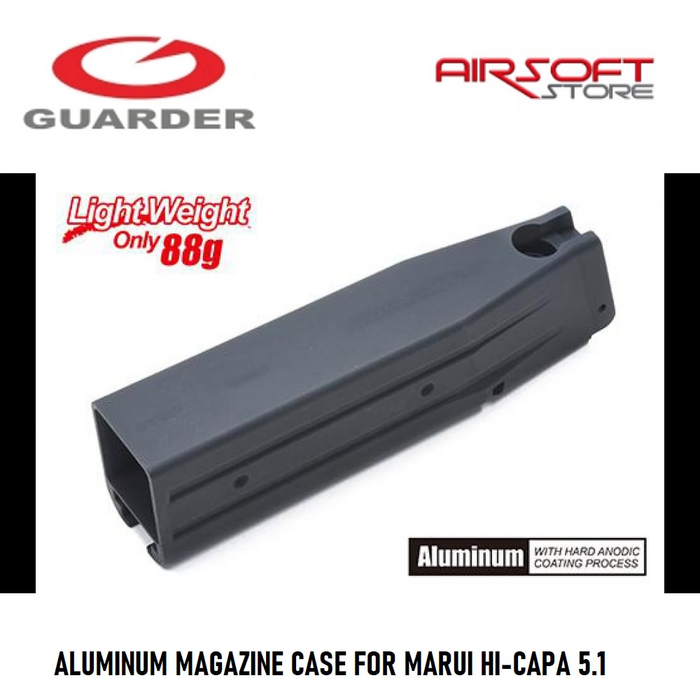 Guarder ALUMINUM MAGAZINE CASE FOR MARUI HI-CAPA 5.1