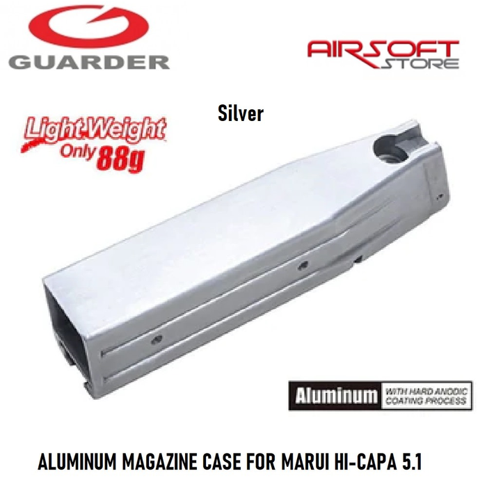 Guarder ALUMINUM MAGAZINE CASE FOR MARUI HI-CAPA 5.1