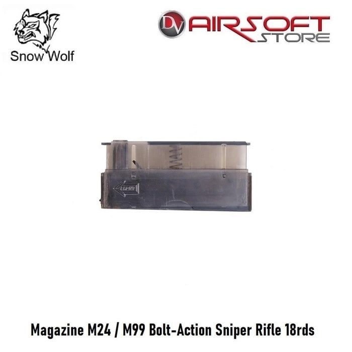 Snow Wolf Magazine M24 / M99 Bolt-Action Sniper Rifle 18rds
