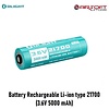 Olight Battery Rechargeable Li-ion type 21700 (3.6V 5000 mAh)