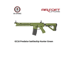 G&G GC16 Predator battleship Hunter Green
