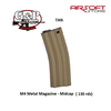 G&P M4 Magazine - Midcap - 130rds - TAN