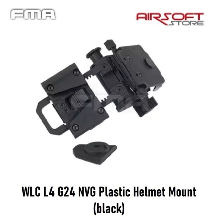 FMA WLC L4 G24 NVG Plastic Helmet Mount (black)
