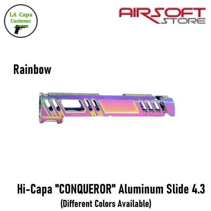 LA Capa Customs Hi-Capa "CONQUEROR" Aluminum Slide 4.3