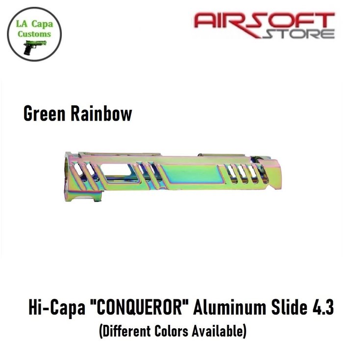 LA Capa Customs Hi-Capa "CONQUEROR" Aluminum Slide 4.3