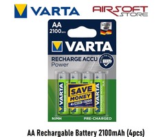 Varta AA Rechargable Battery 2100mAh (4pcs)