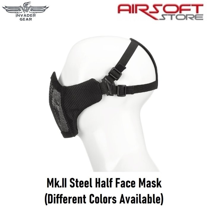 INVADER GEAR Mk.II Steel Half Face Mask
