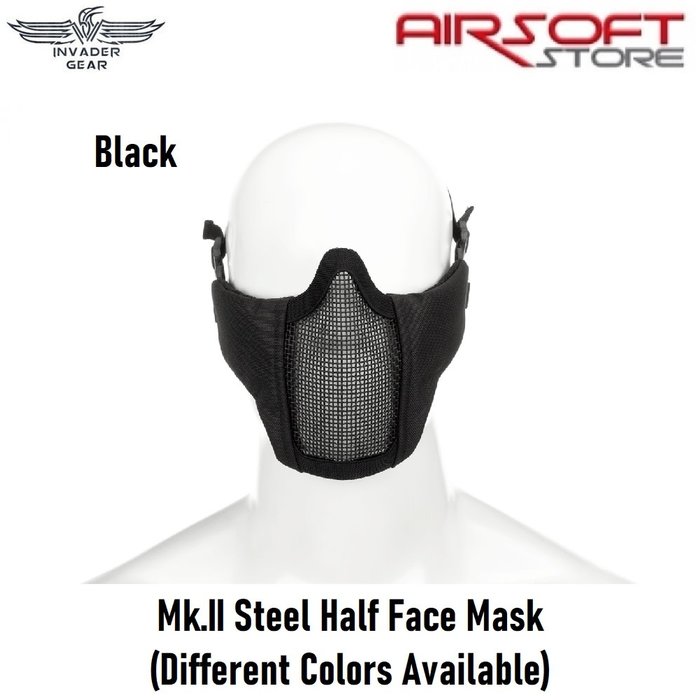 INVADER GEAR Mk.II Steel Half Face Mask