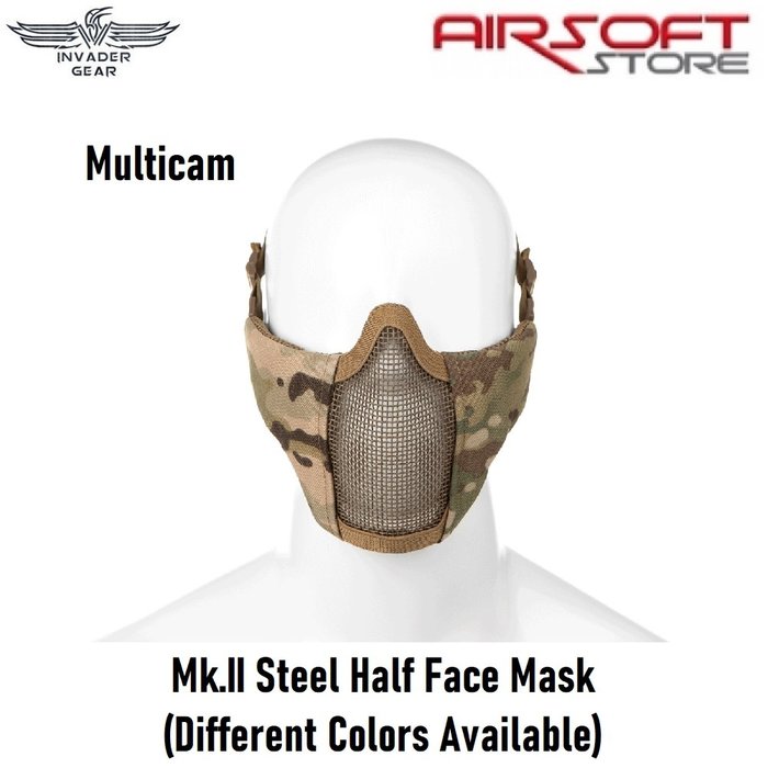 INVADER GEAR Mk.II Steel Half Face Mask