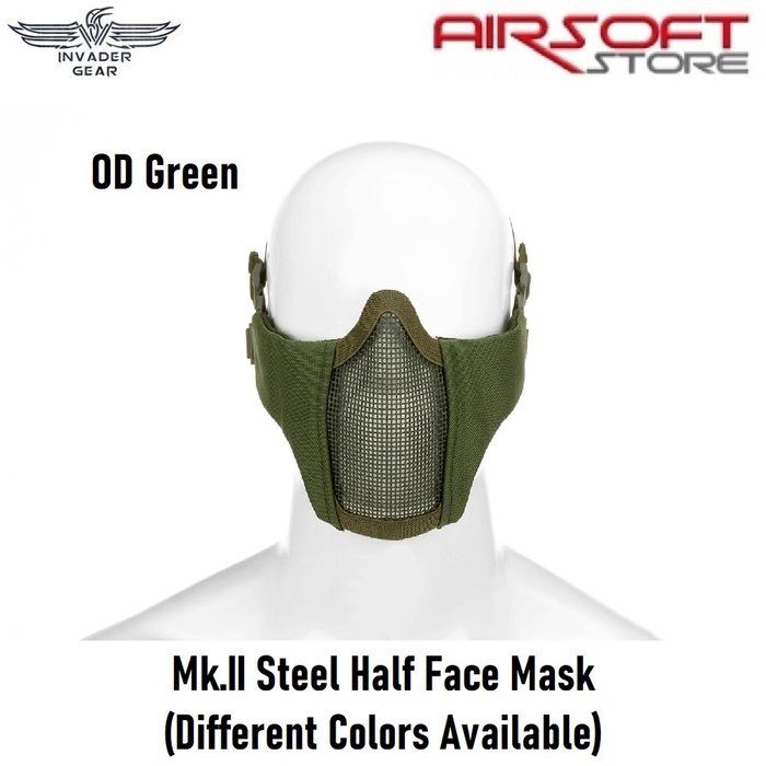 INVADER GEAR Mk.II Steel Half Face Mask