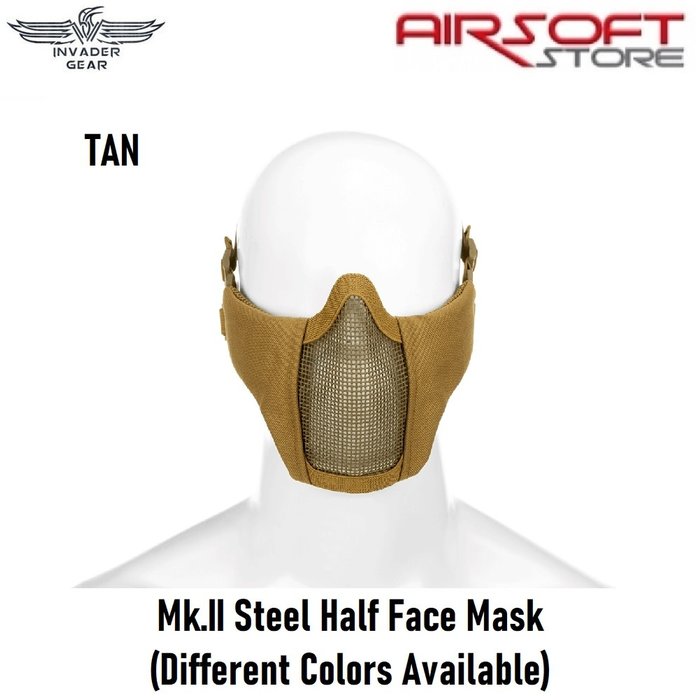 INVADER GEAR Mk.II Steel Half Face Mask