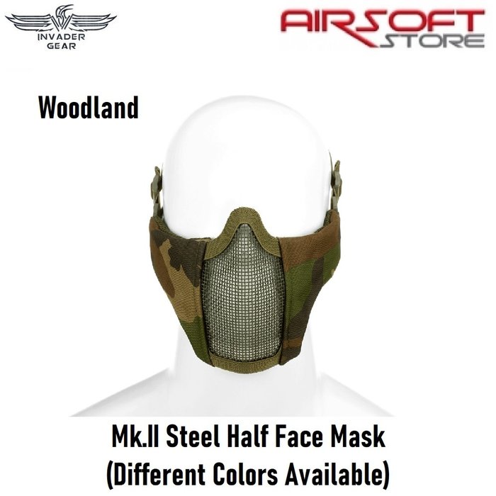 INVADER GEAR Mk.II Steel Half Face Mask