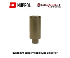 NUPROL 80x35mm copperhead sound amplifier