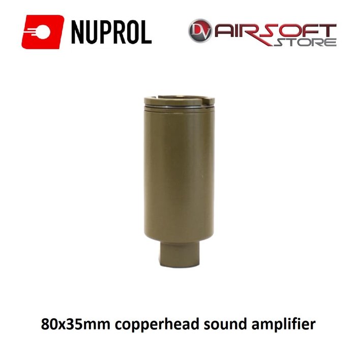 NUPROL 80x35mm copperhead sound amplifier