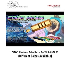 EDGE "HEXA" Aluminum Outer Barrel For TM HI-CAPA 5.1