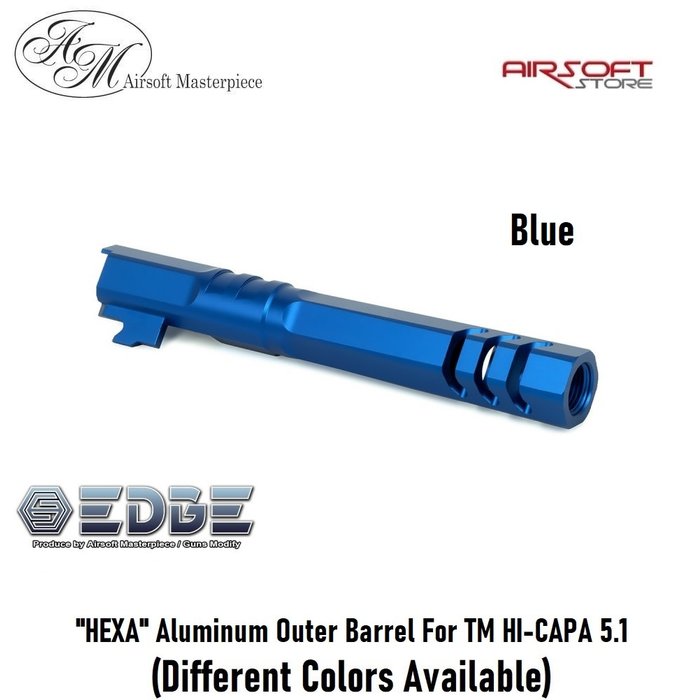 EDGE "HEXA" Aluminum Outer Barrel For TM HI-CAPA 5.1