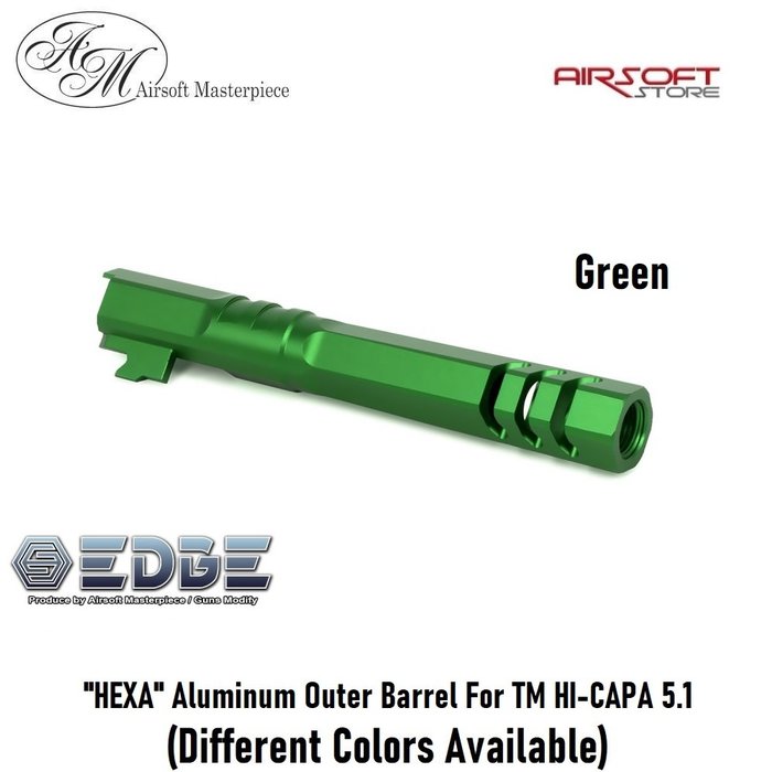 EDGE "HEXA" Aluminum Outer Barrel For TM HI-CAPA 5.1