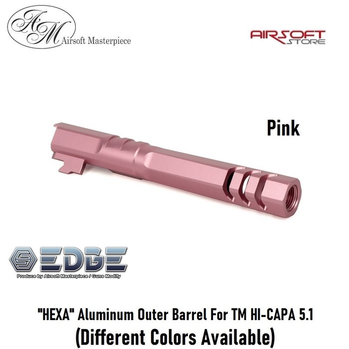 EDGE "HEXA" Aluminum Outer Barrel For TM HI-CAPA 5.1