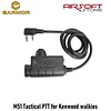 Earmor M51 Tactical PTT for Kenwood walkies