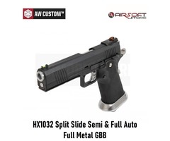 Armorer Works HX1032 Split Slide Semi & Full Auto Full Metal GBB