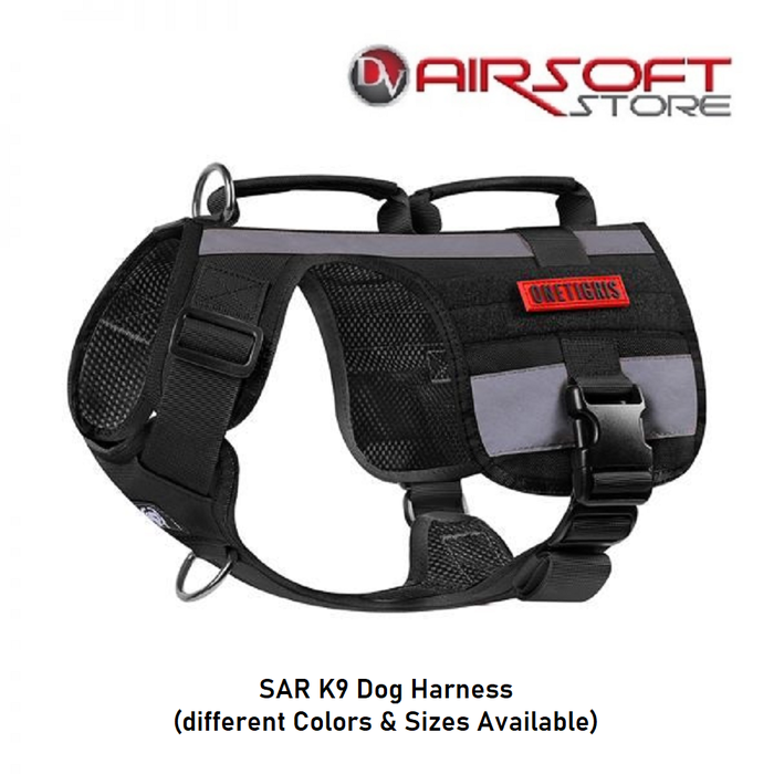 One Tigris SAR K9 Dog Harness