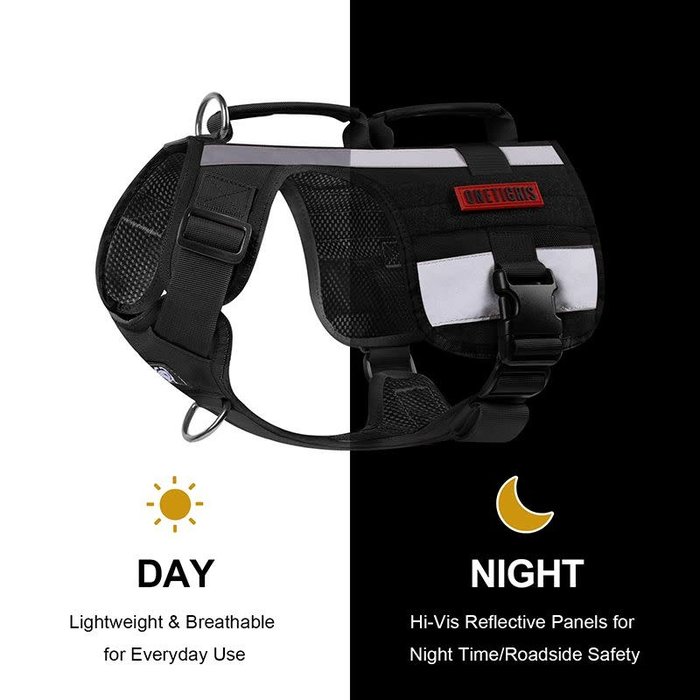 One Tigris SAR K9 Dog Harness