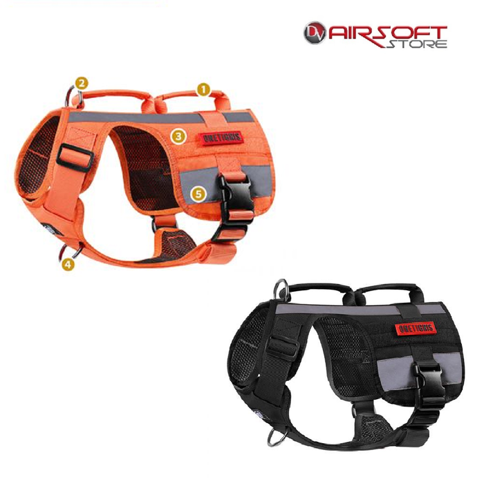 One Tigris SAR K9 Dog Harness