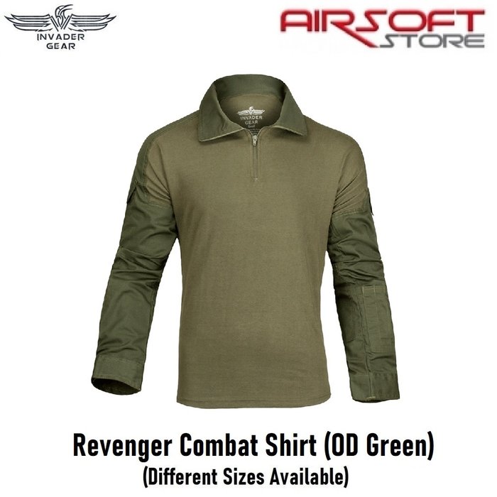 INVADER GEAR Revenger Combat Shirt (OD Green)