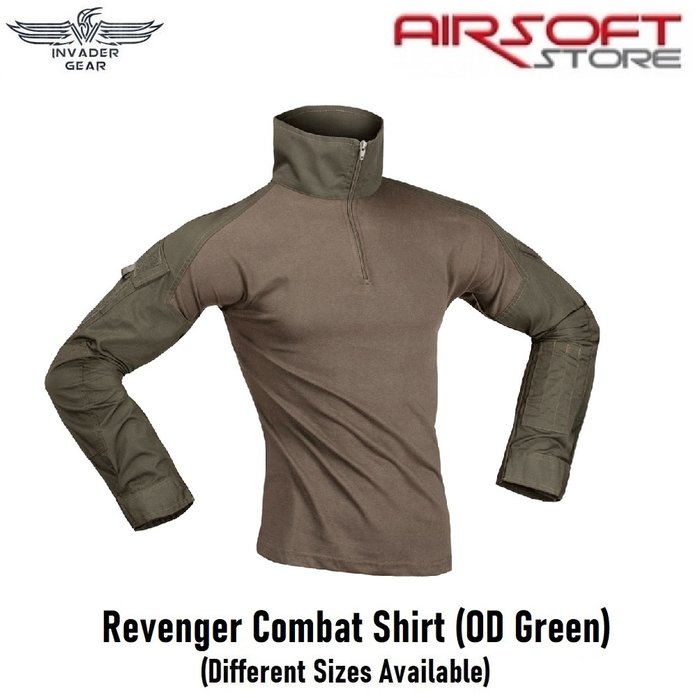 INVADER GEAR Revenger Combat Shirt (OD Green)