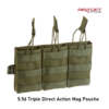 INVADER GEAR 5.56 Triple Direct Action Mag Pouch (OD)