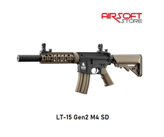 Lancer Tactical LT-15 Gen2 M4 SD dual tone